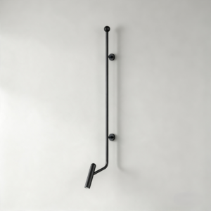 Polo LED Wall Light In Super Matt Black