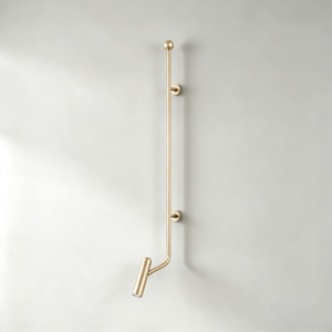 Polo LED Wall Light In Champagne